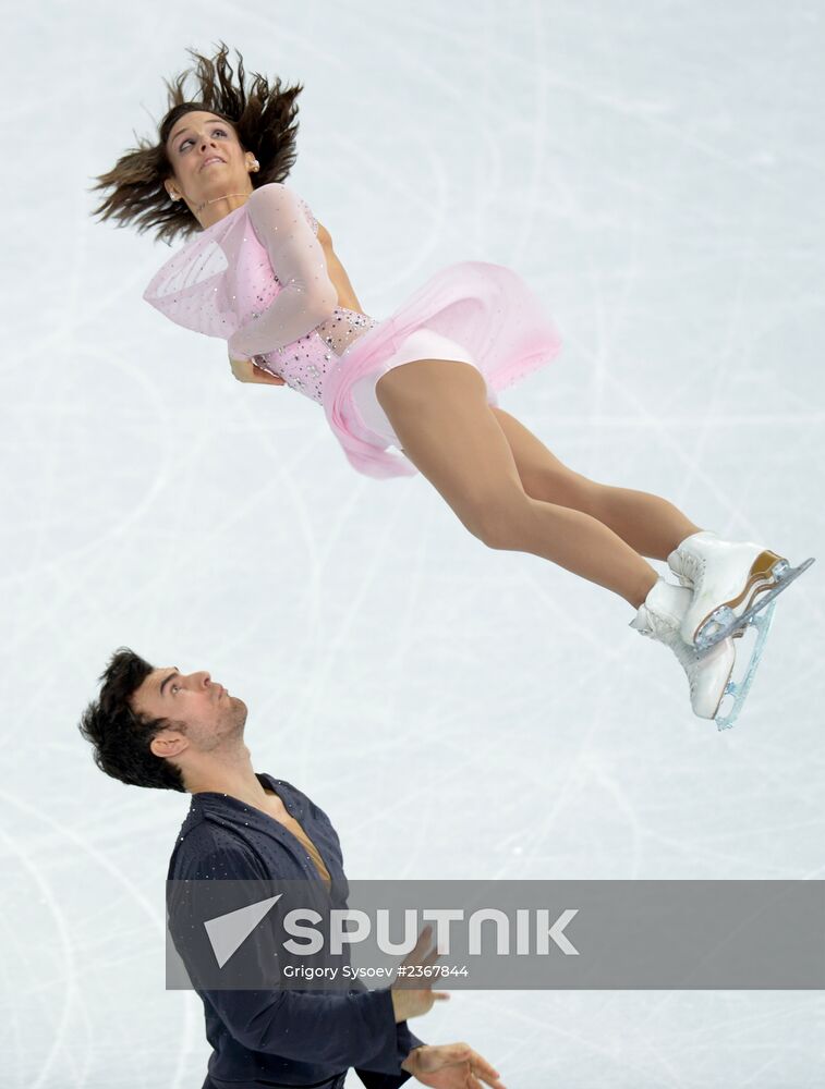 2014 Winter Olympics. Figure skating. Pairs. Short program