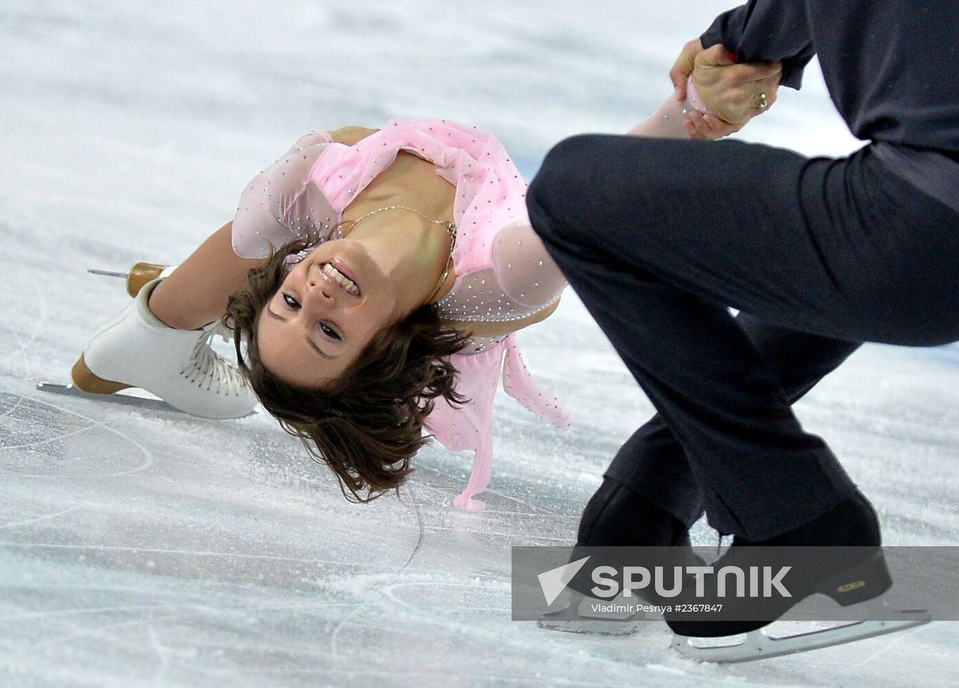 2014 Winter Olympics. Figure skating. Pairs. Short program