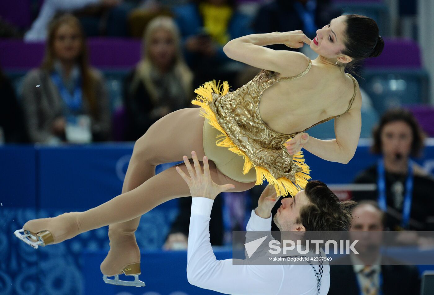 2014 Winter Olympics. Figure skating. Pairs. Short program