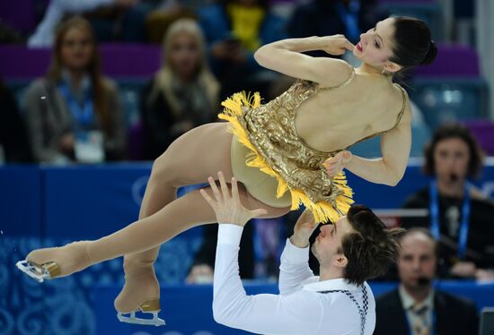 2014 Winter Olympics. Figure skating. Pairs. Short program