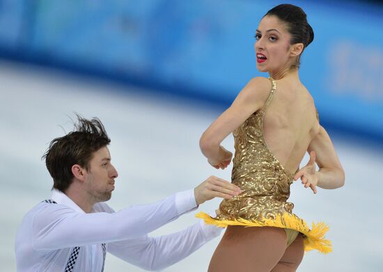 2014 Winter Olympics. Figure skating. Pairs. Short program