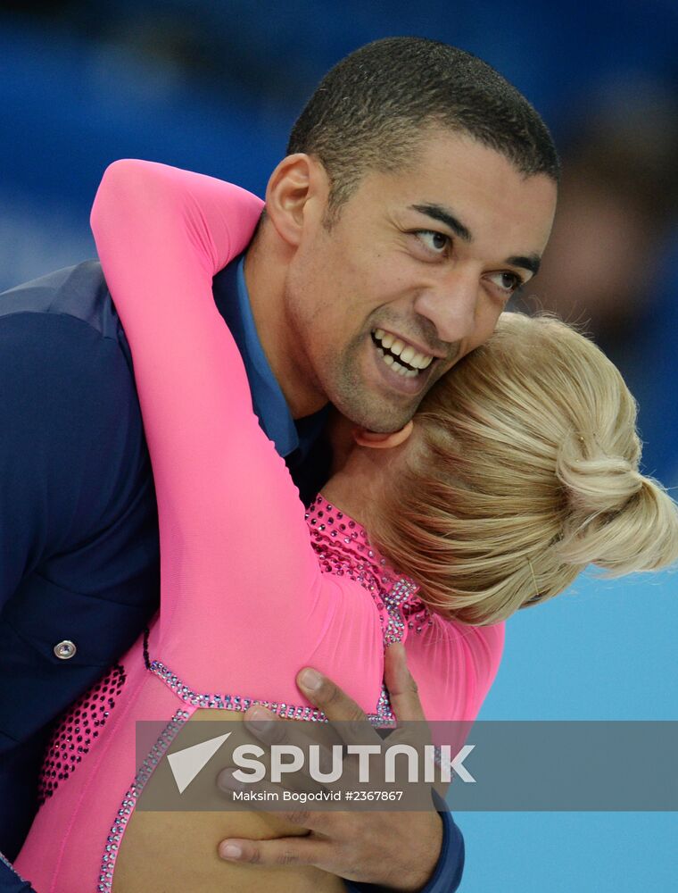 2014 Winter Olympics. Figure skating. Pairs. Short program