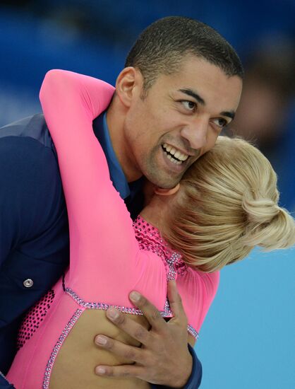 2014 Winter Olympics. Figure skating. Pairs. Short program