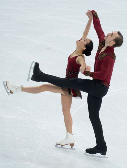 2014 Winter Olympics. Figure skating. Pairs. Short program