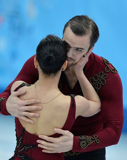 2014 Winter Olympics. Figure skating. Pairs. Short program