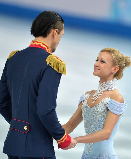 2014 Winter Olympics. Figure skating. Pairs. Short program