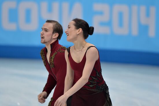 2014 Winter Olympics. Figure skating. Pairs. Short program