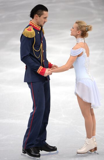 2014 Winter Olympics. Figure skating. Pairs. Short program