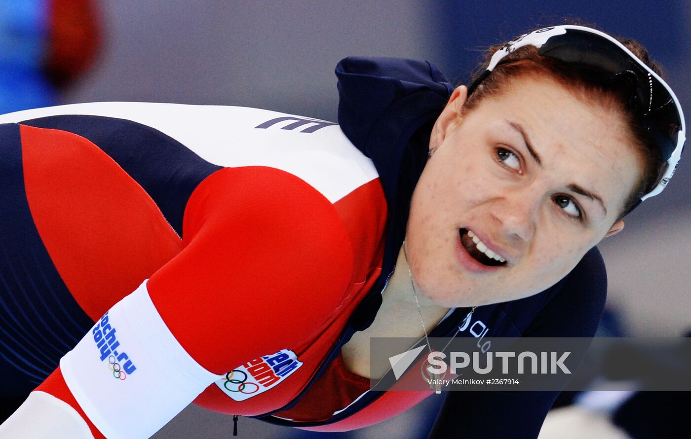 2014 Winter Olympics. Speed skating. Women. 500m