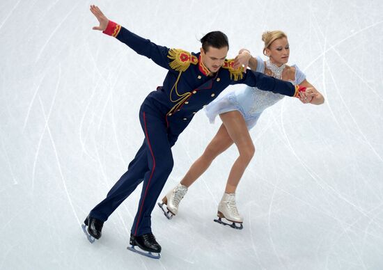 2014 Winter Olympics. Figure skating. Pairs. Short program