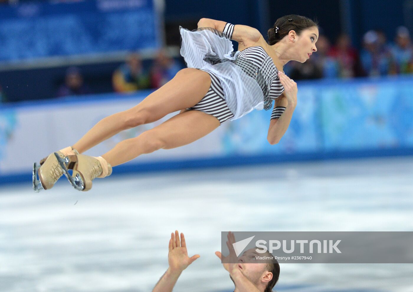 2014 Winter Olympics. Figure skating. Pairs. Short program