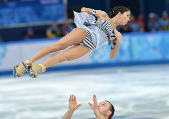 2014 Winter Olympics. Figure skating. Pairs. Short program