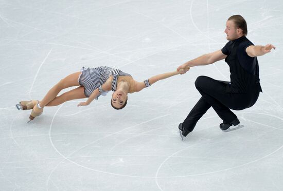 2014 Winter Olympics. Figure skating. Pairs. Short program