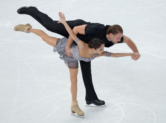 2014 Winter Olympics. Figure skating. Pairs. Short program