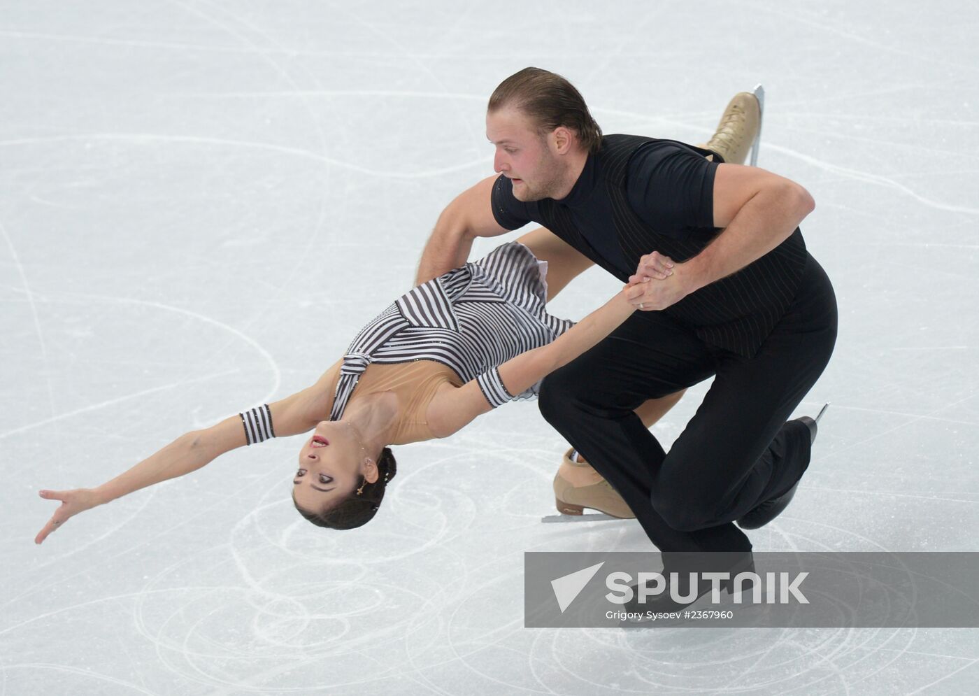 2014 Winter Olympics. Figure skating. Pairs. Short program