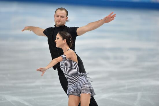 2014 Winter Olympics. Figure skating. Pairs. Short program