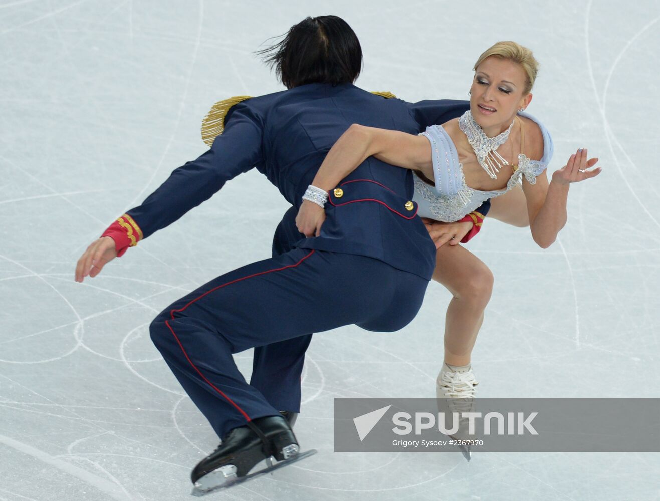 2014 Winter Olympics. Figure skating. Pairs. Short program