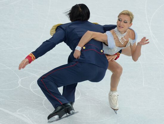 2014 Winter Olympics. Figure skating. Pairs. Short program