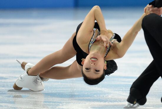 2014 Winter Olympics. Figure skating. Pairs. Short program