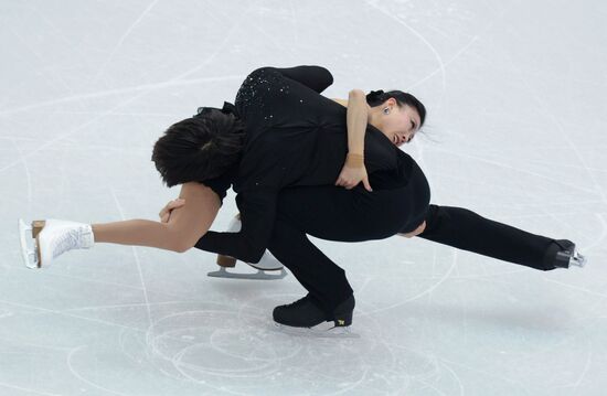 2014 Winter Olympics. Figure skating. Pairs. Short program