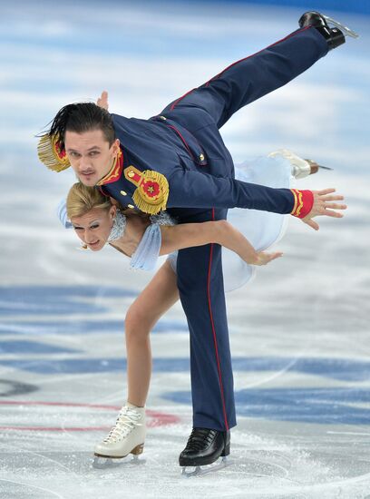 2014 Winter Olympics. Figure skating. Pairs. Short program