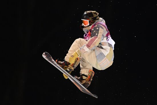 2014 Winter Olympics. Snowboarding. Men. Halfpipe