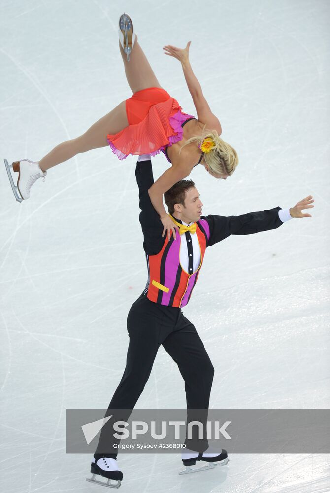 2014 Winter Olympics. Figure skating. Pairs. Short program