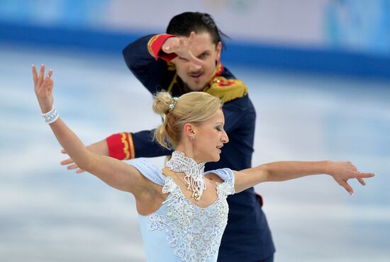 2014 Winter Olympics. Figure skating. Pairs. Short program