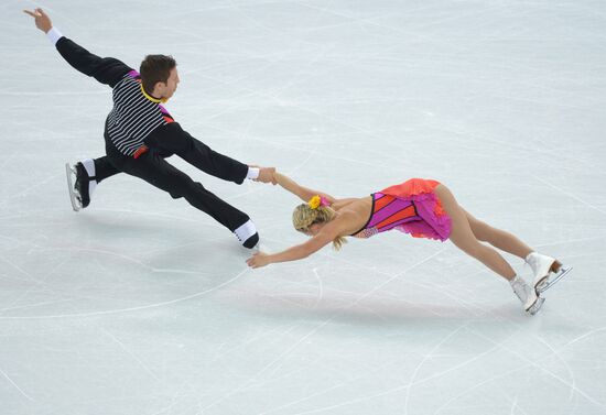 2014 Winter Olympics. Figure skating. Pairs. Short program