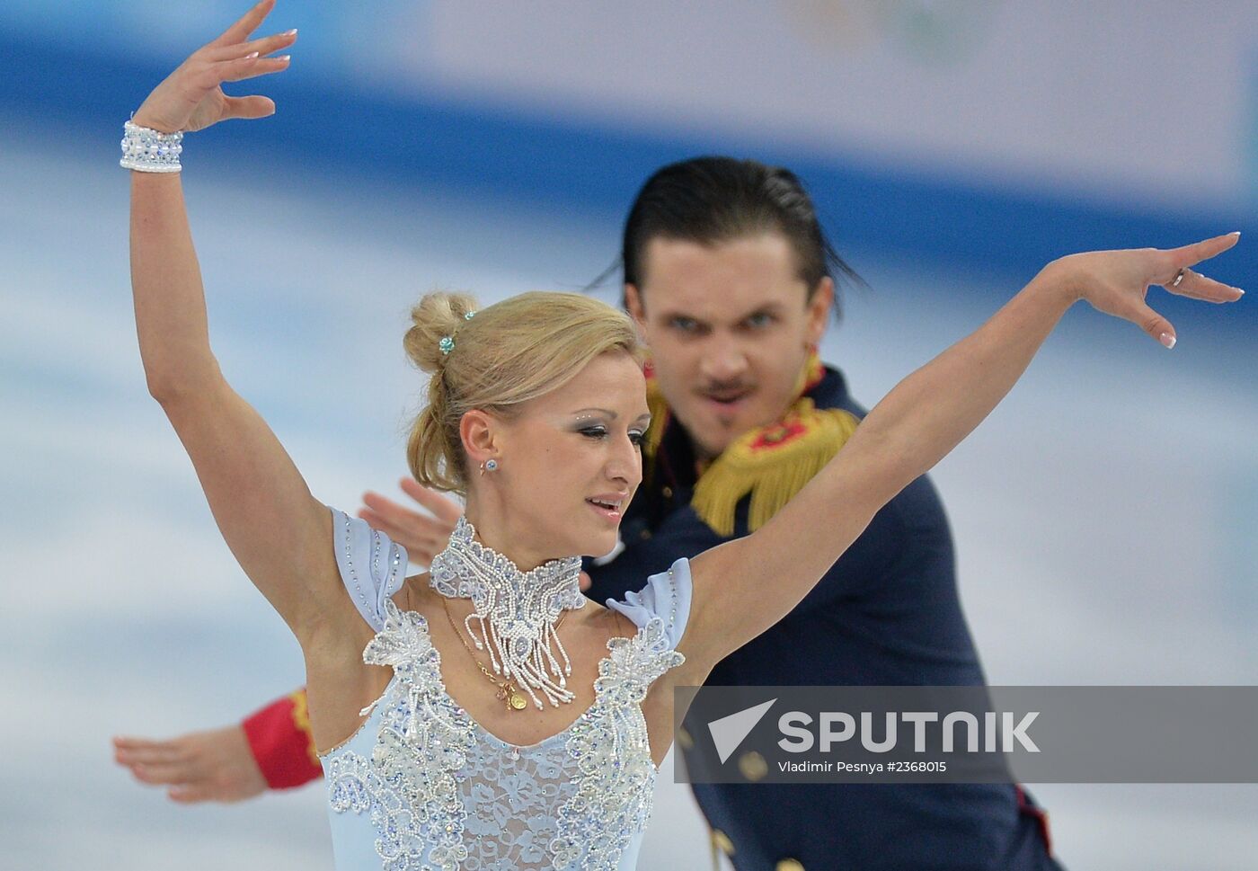 2014 Winter Olympics. Figure skating. Pairs. Short program