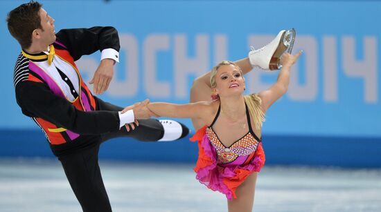 2014 Winter Olympics. Figure skating. Pairs. Short program