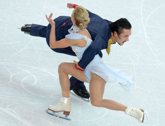 2014 Winter Olympics. Figure skating. Pairs. Short program