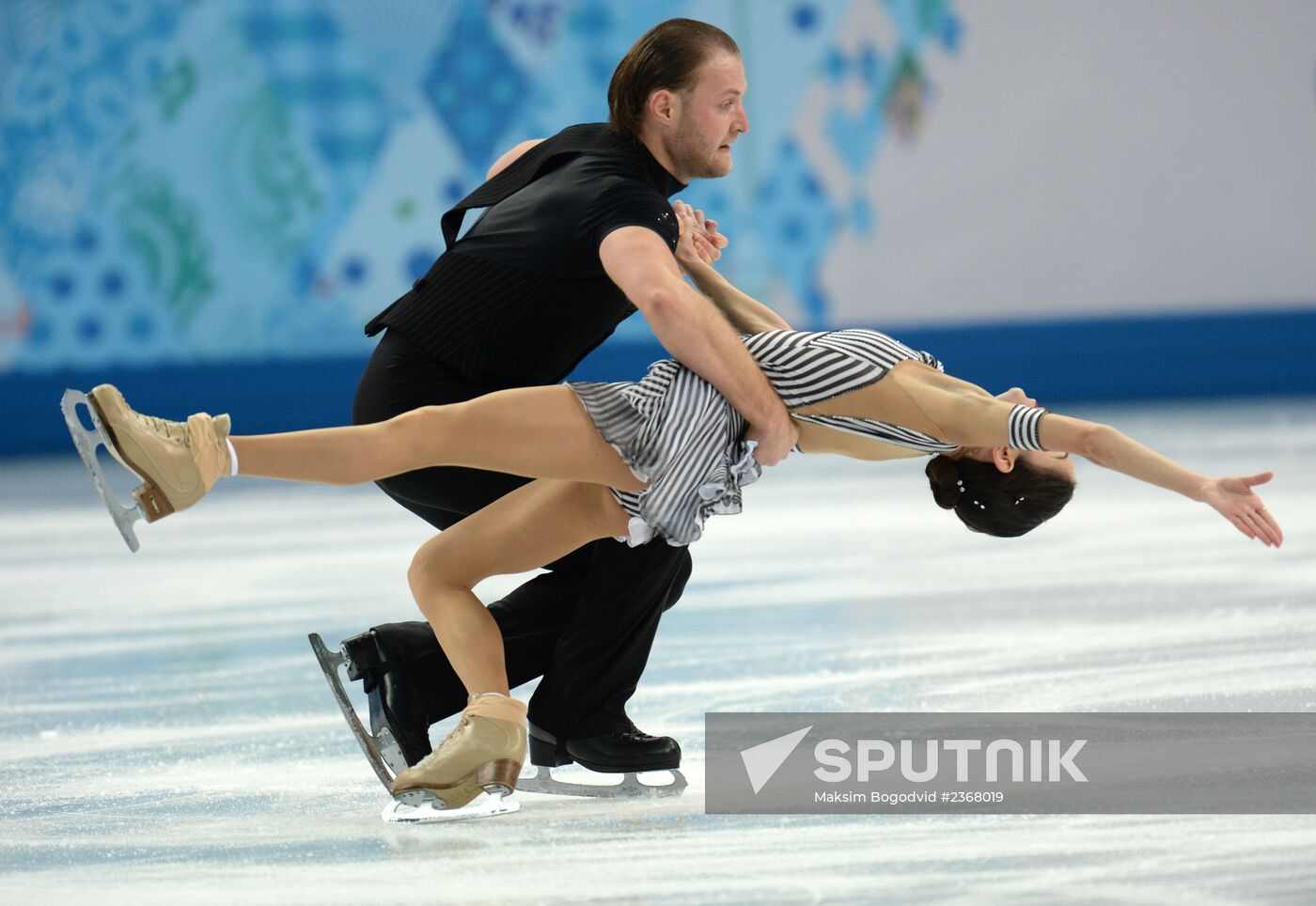 2014 Winter Olympics. Figure skating. Pairs. Short program