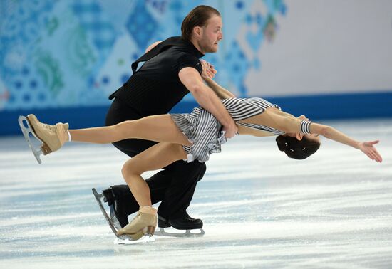 2014 Winter Olympics. Figure skating. Pairs. Short program