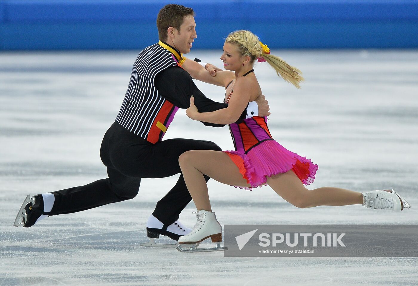 2014 Winter Olympics. Figure skating. Pairs. Short program