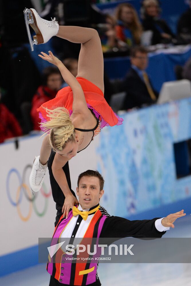 2014 Winter Olympics. Figure skating. Pairs. Short program