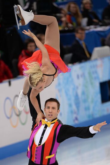 2014 Winter Olympics. Figure skating. Pairs. Short program