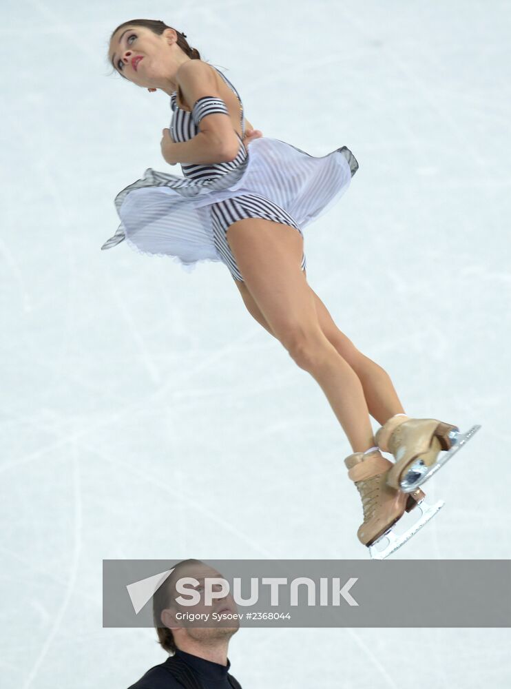 2014 Winter Olympics. Figure skating. Pairs. Short program