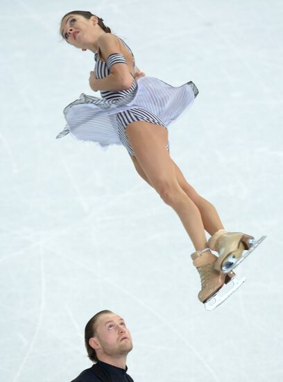 2014 Winter Olympics. Figure skating. Pairs. Short program