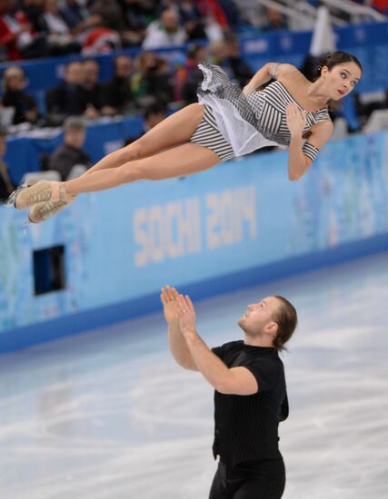 2014 Winter Olympics. Figure skating. Pairs. Short program
