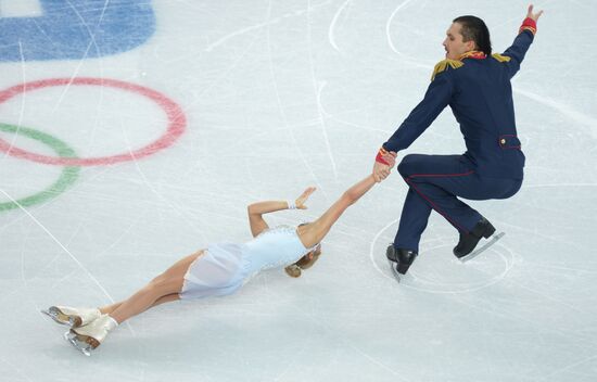 2014 Winter Olympics. Figure skating. Pairs. Short program