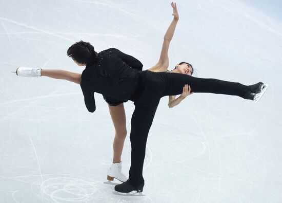 2014 Winter Olympics. Figure skating. Pairs. Short program