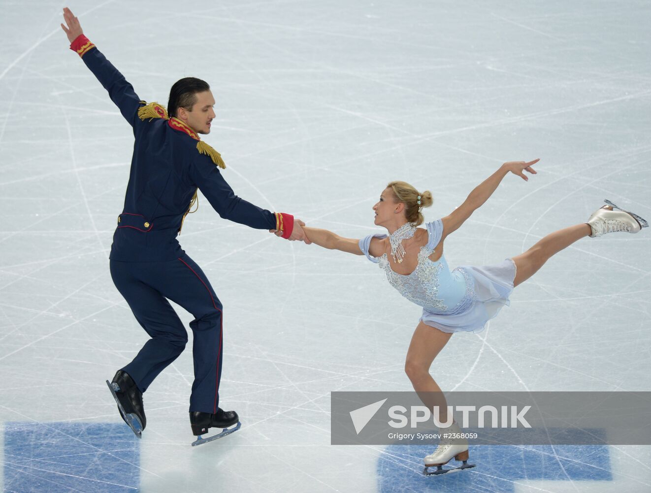 2014 Winter Olympics. Figure skating. Pairs. Short program