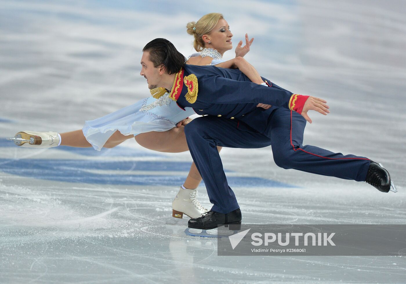 2014 Winter Olympics. Figure skating. Pairs. Short program