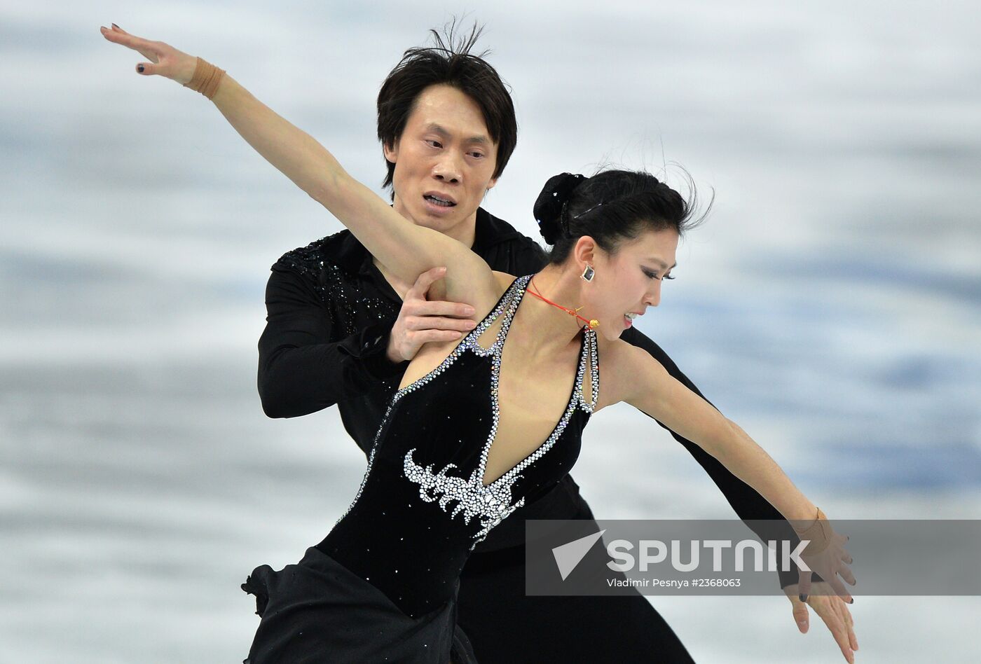 2014 Winter Olympics. Figure skating. Pairs. Short program