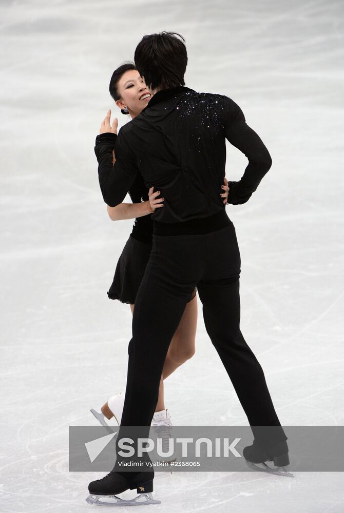 2014 Winter Olympics. Figure skating. Pairs. Short program
