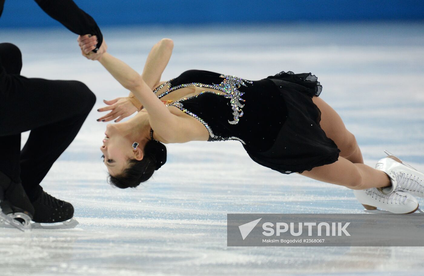2014 Winter Olympics. Figure skating. Pairs. Short program