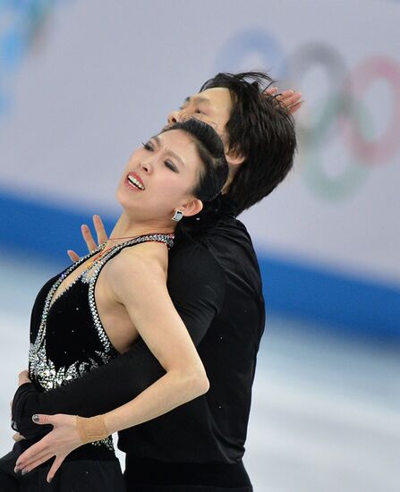 2014 Winter Olympics. Figure skating. Pairs. Short program