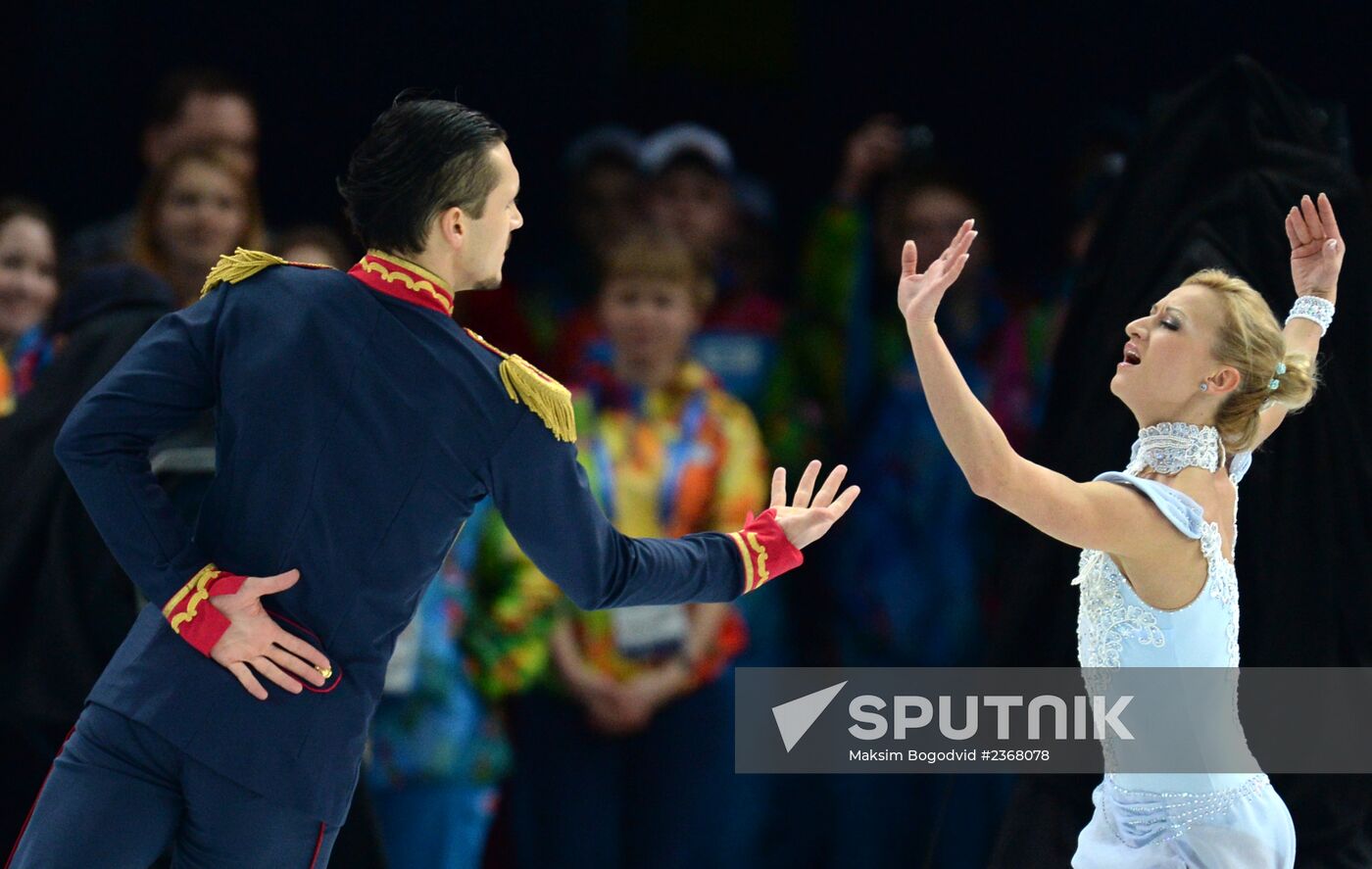 2014 Winter Olympics. Figure skating. Pairs. Short program