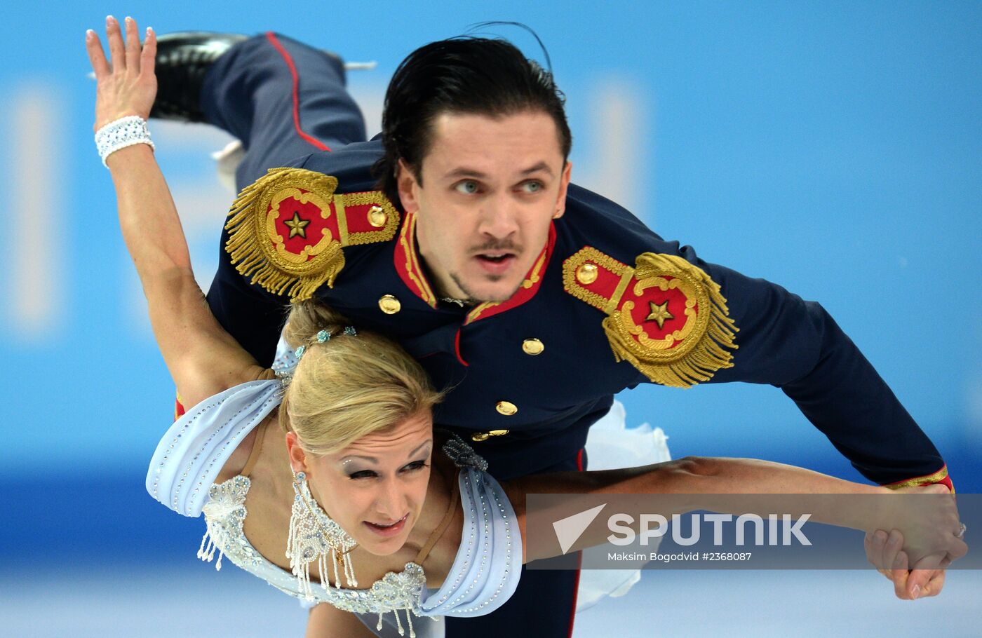 2014 Winter Olympics. Figure skating. Pairs. Short program